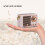 HM11 Enceinte Bluetooth rétro 400mAh 10x7x5cm Rose 4