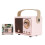 HM11 Enceinte Bluetooth rétro 400mAh 10x7x5cm Rose 14