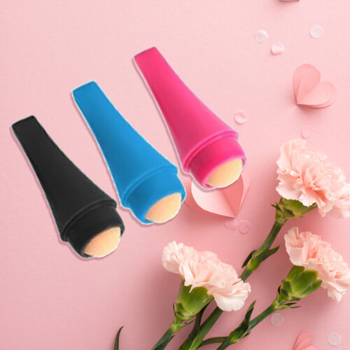 Volcanic Face Roller Stone Remover Reusable Oil Control Stick Pink