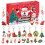 3D μπρελόκ μενταγιόν με μπρελόκ Advent Calendar 2025, με σχέδια 24 χριστουγεννιάτικων δώρων 5