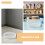 Canal de diffusion pour bande LED en acrylique blanc 2 m 8