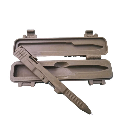 Στυλό Tactical Slide Action – Ρεαλιστικός Σχεδιασμός, Καφέ Κουτί & Στυλό, για Λάτρεις & 1