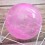 Round Hamster Exercise Ball Plastic Pink for Small Animal 1Pack 3