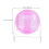 Round Hamster Exercise Ball Plastic Pink for Small Animal 1Pack 4