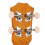 Κλασικό Κούρδισμα Ukulele Peg2L + 2R Κουρδιστήρια Ανοιχτές Κεφαλές Μηχανής για Μέρη 1