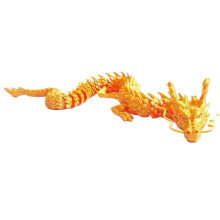 Bréagán Fidget Nathair Priontáilte 3D le Comhpháirteanna Solúbtha 1 phíosa