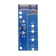 M.2 merevlemez - SATA3 adapterkártya M.2 interfész - SATA3 2,5 hüvelykes soros SSD meghajtó SATA3 adapter 2230 2242 2260-hoz