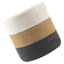 Panier de rangement pour étagères, 1 pièce, design gris moderne et épuré