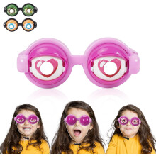 Googly Eye Glasses With Eyes On Them Funny Sunglasses for Adults Hilarious Gag Gifts Prank Stuff Silly Crazy Big Eyeball Glasses Party Toys