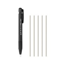 2. Artists' Retractable Eraser Pen With 5 Replaceable Tips For Precise Drawing, Schoolwork & Art Corrections