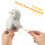 4 τεμάχια λούτρινα ζωάκια πιγκουίνος μαμάς 14" κουρδιστό με 3 μωρά 4