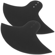 Drum Cymbal Mute Pad Black 2 pcs