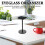 Πολυλειτουργικό μαύρο μεταλλικό ράφι γυαλιών ηλίου με ενσωματωμένο δίσκο 1