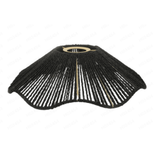 Abat-jour de rechange en rotin de 30 cm – Abat-jour tissé bohème pour lampadaires, suspensions, lustres et appliques murales (corde en papier