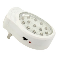 HIBIBUD LED-Notleuchte für Zuhause – wiederaufladbar, automatisch bei Stromausfall, LED-Notleuchte für Zuhause