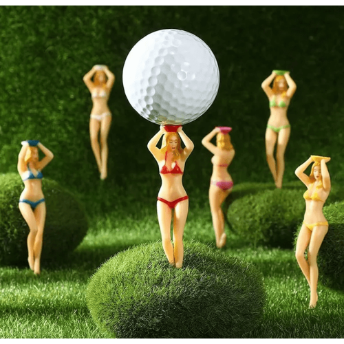 Σετ μπλουζών γκολφ Novelty6PCS – Πλαστικές μπλουζάκια διασκεδαστικού στυλ, ιδανικό 1
