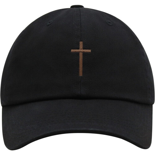 Hata Daidí Préimhe Croise Bróidnithe Caipín Daorchluiche Cadáis Críostaí Íosa Unisex