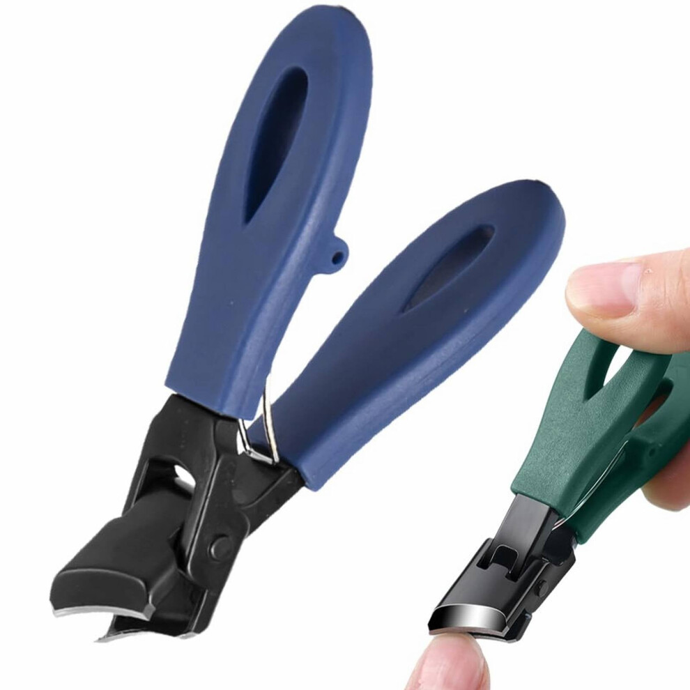 Anti-splash slanted nail clipper for thick ingrown nails, 1