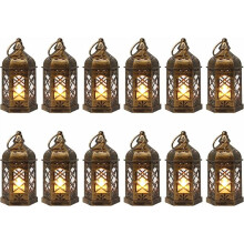 Mini LED-vilkkulyhdyt vintage-tyyliin, 12 kpl