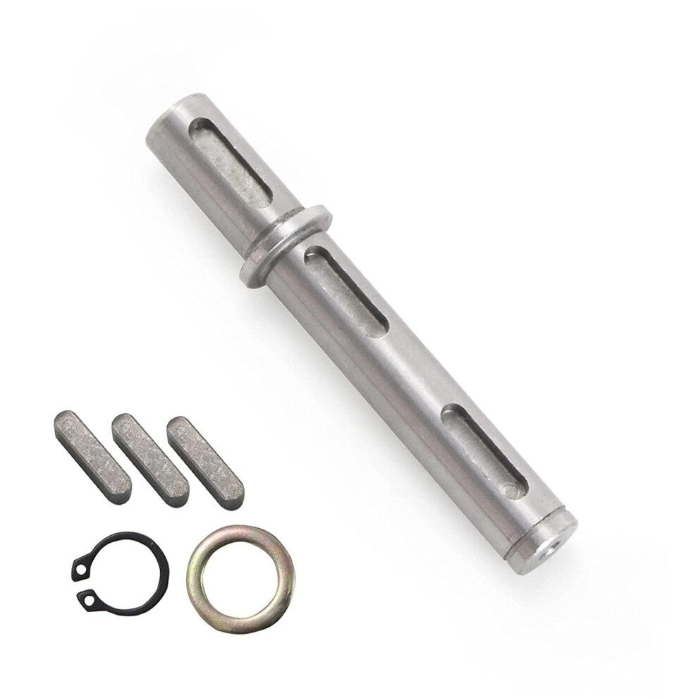 14Mm (0.55") Output Shaft, 130Mm Length, Compatible With Nmrv030/Rv030 Worm Gearbox & Nema23 Stepper Motor 9402001138330