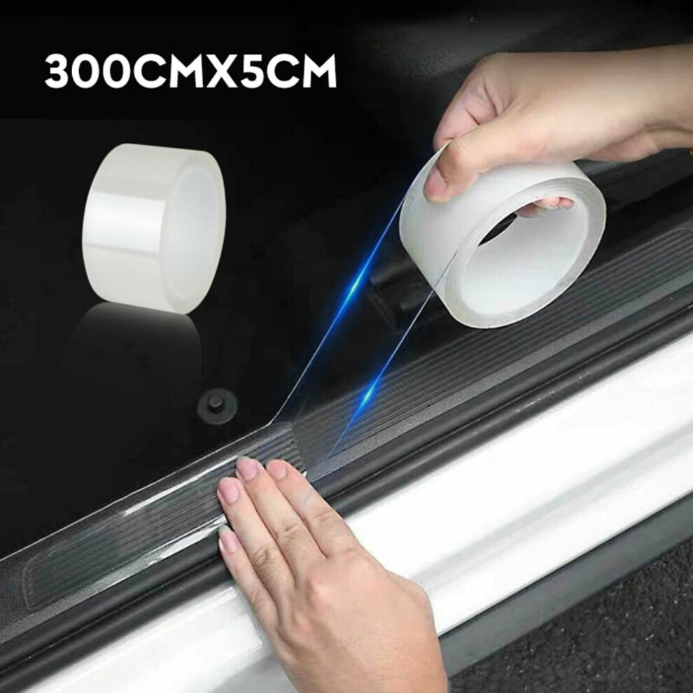 Protector Sill Scuff Cover Car Door Plate Sticker Bumper Body Anti Scratch Strip 9402001140401