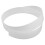 Canal de diffusion pour bande LED en acrylique blanc 2 m 1