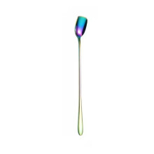 cuillère à mélanger en acier inoxydable, petite cuillère à dessert au miel, cuillère créative, cuillère à café à bec verseur, cuillère à