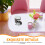 Cafetera miniatura Minkissy Multi1Pack 1.8x1.3x0.9 pulgadas 2