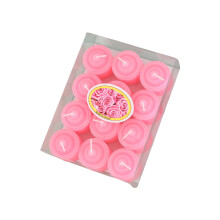 Lot de 12 mini bougies chauffe-plat roses flottantes – Idéales pour les mariages, la Saint-Valentin, les fêtes et la décoration intérieure.