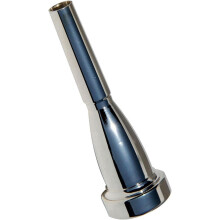 Bocal para trompete Yamaha/Bach/Conn King, 1.5C, banhado a prata, todo em latão, compatível com Yamaha e Bach.