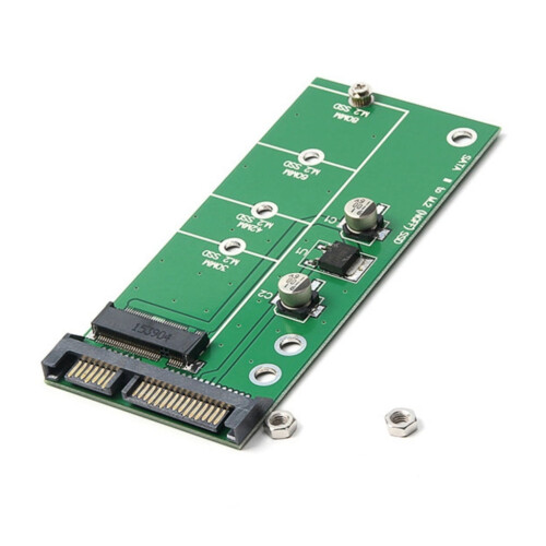 M.2-harddisk til SATA3-adapterkort M.2-grænseflade til SATA3 2,5-tommer serielt solid-state-drev SATA3-adapter til 2230 2242 2260 1