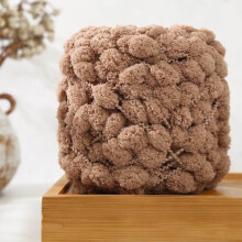 Colorful Hand Knitting Wool Yarn, Soft Early Age Milk Cotton, Diy Hand-knitted Scarves, Hats, Cushions, and Blankets, Dark Khaki, 1 Pc