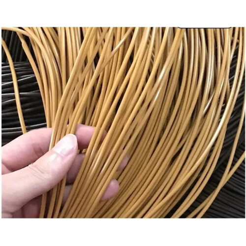 Στρογγυλό πλαστικό συνθετικό rattan 2,5 χιλιοστών κατάλληλο για αντικατάσταση