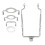 Ensemble de support de douille réglable pour abat-jour, pièce détachable, accessoire d'éclairage pour culots E14, E26 et E27 8