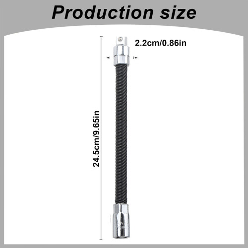 Flexible Extension-Bar Set, 1/2-Inch Drives, Flexible Socket Extension Bars 2