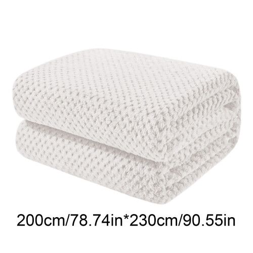 Throw Blanket Extra Large Soft Warm Textured Fuzzy 2