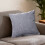 Housse de canapé en polyester 45 x 45 cm, housse décorative avec fermeture éclair, 1 4