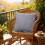 Housse de canapé en polyester 45 x 45 cm, housse décorative avec fermeture éclair, 1 6