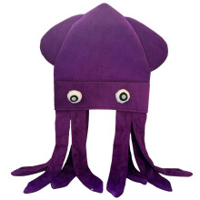 Halloween Event Cuttlefish Hat Fun Headwear For Parent-Purple