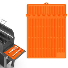 Tappetino in silicone per griglia, 40x29 cm (16x11,5 pollici).