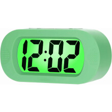 Ceas deșteptător digital LCD pentru călătorie cu amânare și lumină de noapte