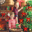 Kerst satijnen lint 10 mm x 100 yards 4 rollen 5