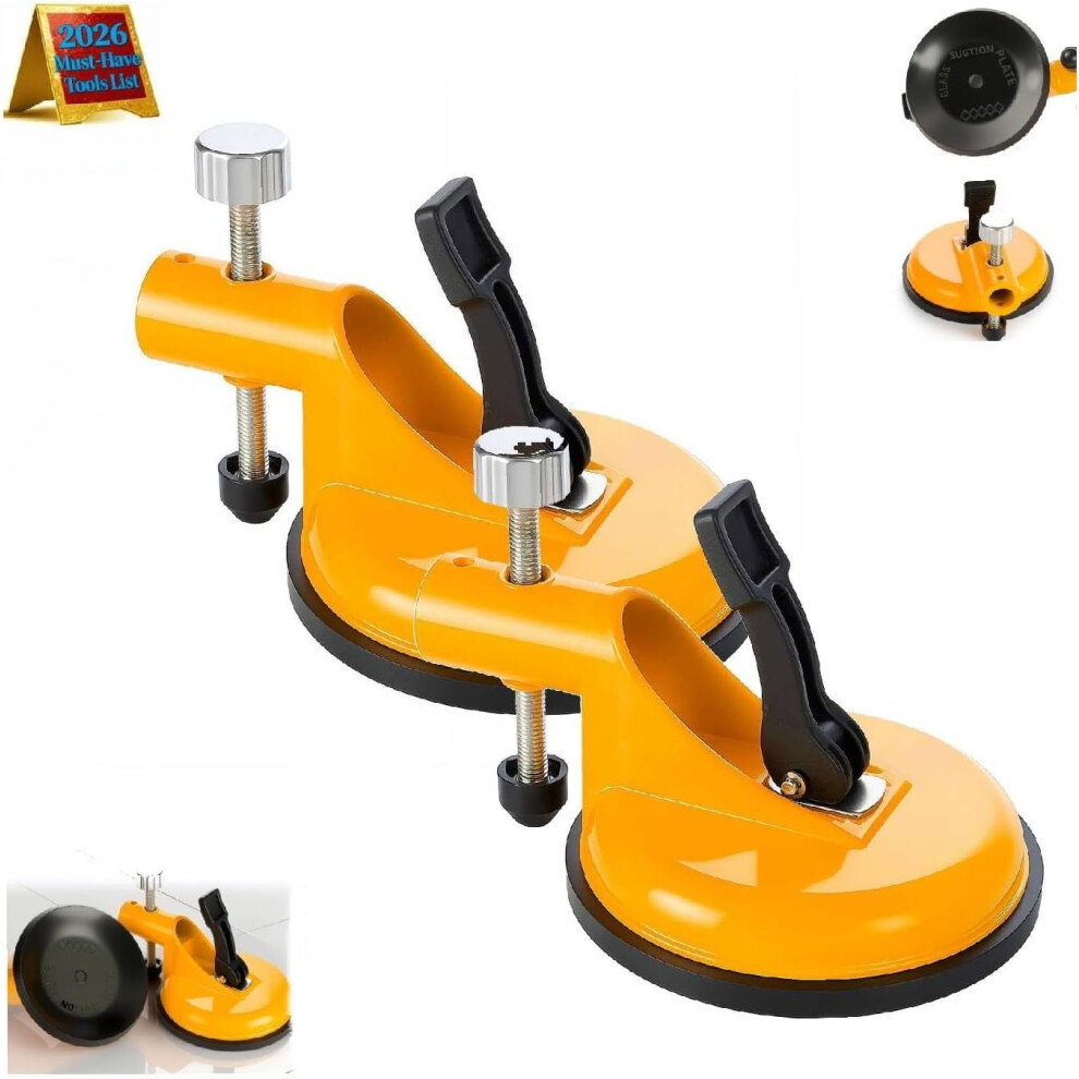 Upgraded 2026 Adjustable Height Setter & Floor Gap Fixer Â Vacuum Suction Countertop Alignment Clamp With Heavy-Duty Rubber Cups, Compatible With 9422877871551