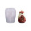 Silikon-Backform-Set mit Weihnachtsmannmotiv – 2-teilig 1