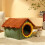 Weiches Samt-Hundebetthaus – Klein/Mittel/L 2
