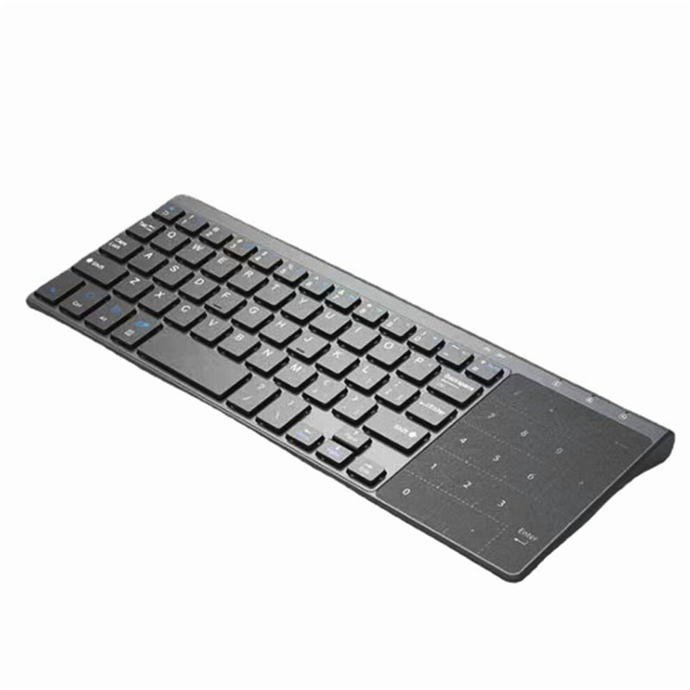 2.4G Wireless Touchpad Keyboard With 59-Key Numeric Keypad, Ultra-Thin Mini Portable For Pc/Laptop Â Grey 9422877386482