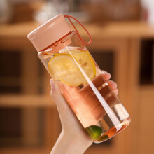 Caneca térmica de viagem de plástico resistente ao calor, 17,4 cm, à prova de vazamentos, para esportes.