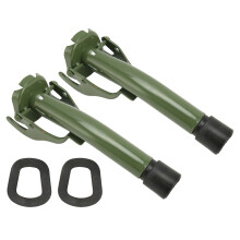 Universal Fuel Can Nozzle Easy Pouring Flexible Metal Spout European Made NATO Military Spec Rapid Pour Internal Air Vent Adjustable Nozzle Durable