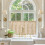 Kitchen Curtains Green 39x29 Inch Blackout Short Drapes 4
