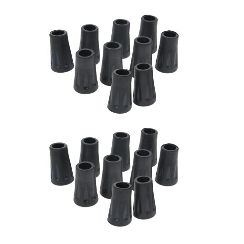 Rubber Cane Tips Replacement for Crutches and Trekking 2